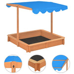 Sandkasse Med Justerbart Tak Gran 115X115X115 Cm