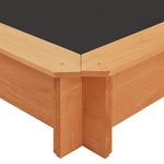 Sandkasse Med Justerbart Tak Gran 115X115X115 Cm