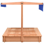 Sandkasse Med Tak Gran 112X112X112 Cm