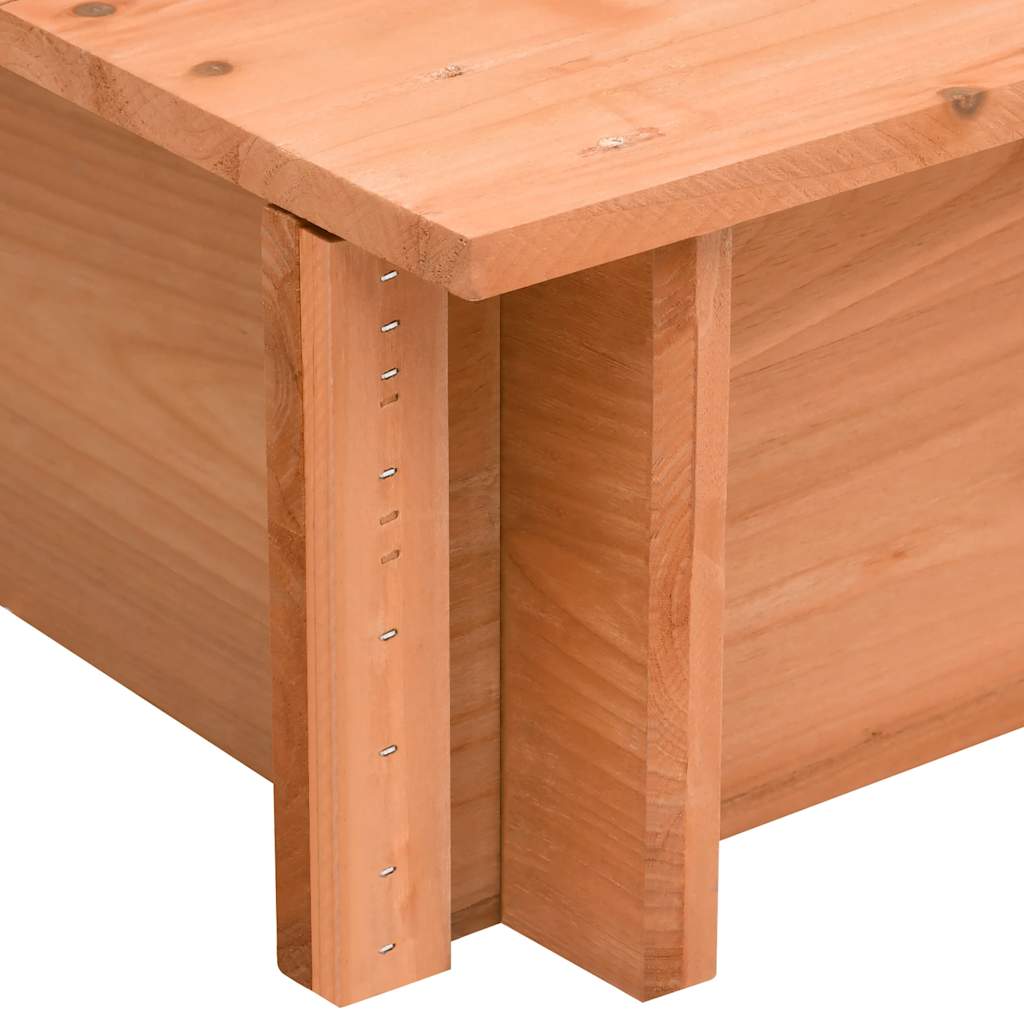 Sandkasse Med Tak Gran 112X112X112 Cm
