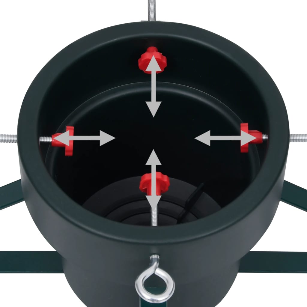 Juletrestativ Svart 46X46X19 Cm