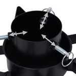 Juletrestativ Svart 47X47X13,5 Cm