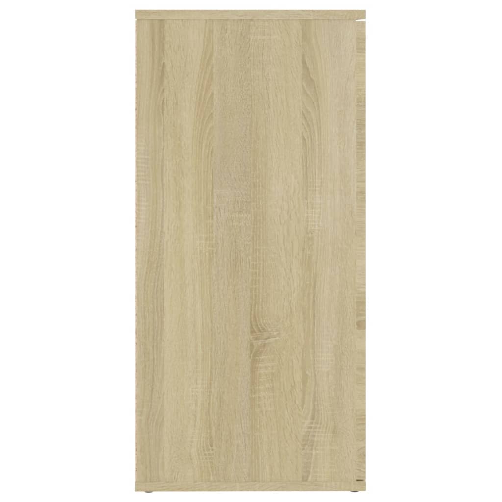 Skjenk Sonoma Eik 160X36X75 Cm Konstruert Tre