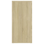 Skjenk Sonoma Eik 160X36X75 Cm Konstruert Tre
