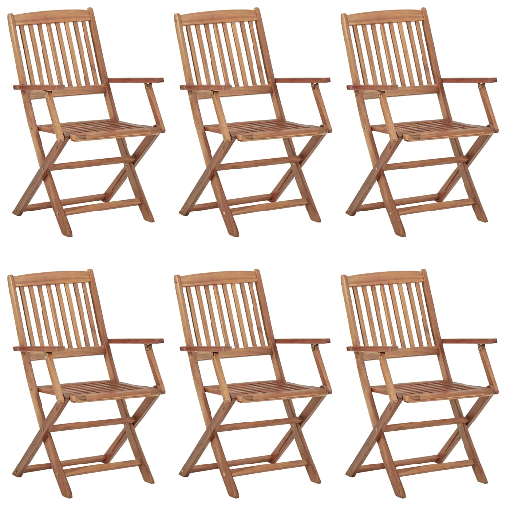 Klappstoler 6 Stk Heltre Akasie