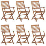 Klappstoler 6 Stk Heltre Akasie