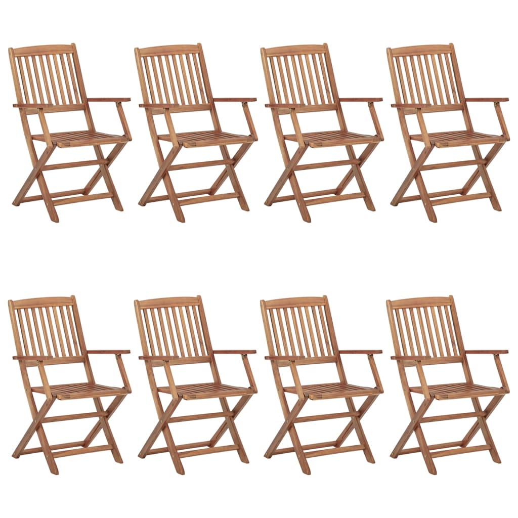 Klappstoler 8 Stk Heltre Akasie