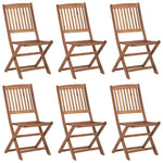 Klappstoler 6 Stk Heltre Akasie