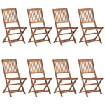 Klappstoler 8 Stk Heltre Akasie