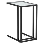 Sidebord For Pc Gjennomsiktig 50X35X65 Cm Herdet Glass