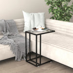 Sidebord For Pc Gjennomsiktig 50X35X65 Cm Herdet Glass