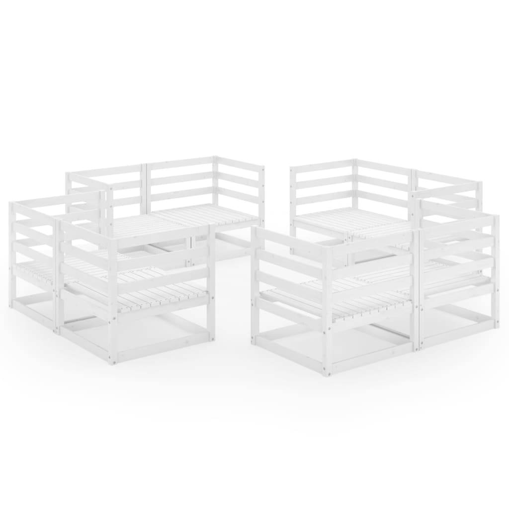 Hagesofagruppe 8 Deler Hvit Heltre Furu