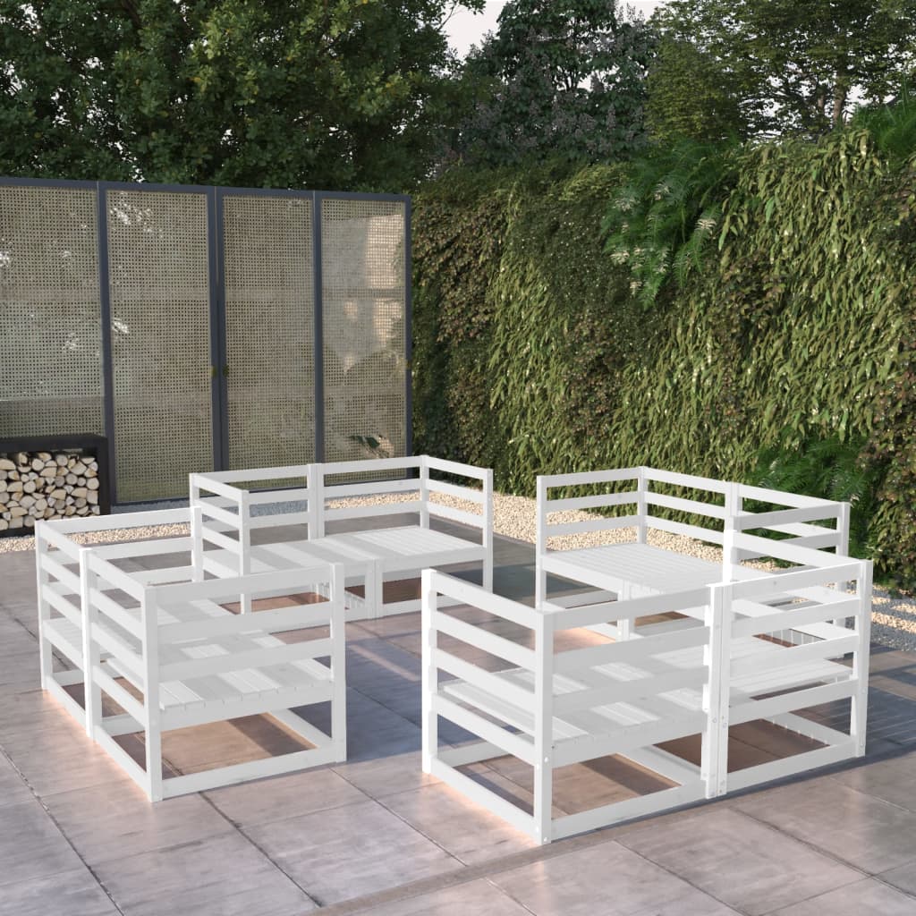 Hagesofagruppe 8 Deler Hvit Heltre Furu