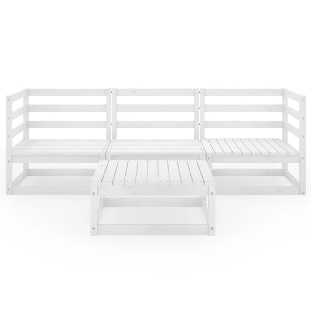 Hagesofagruppe 4 Deler Hvit Heltre Furu