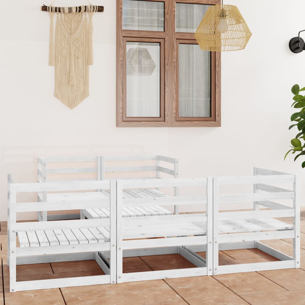Hagesofagruppe 6 Deler Hvit Heltre Furu