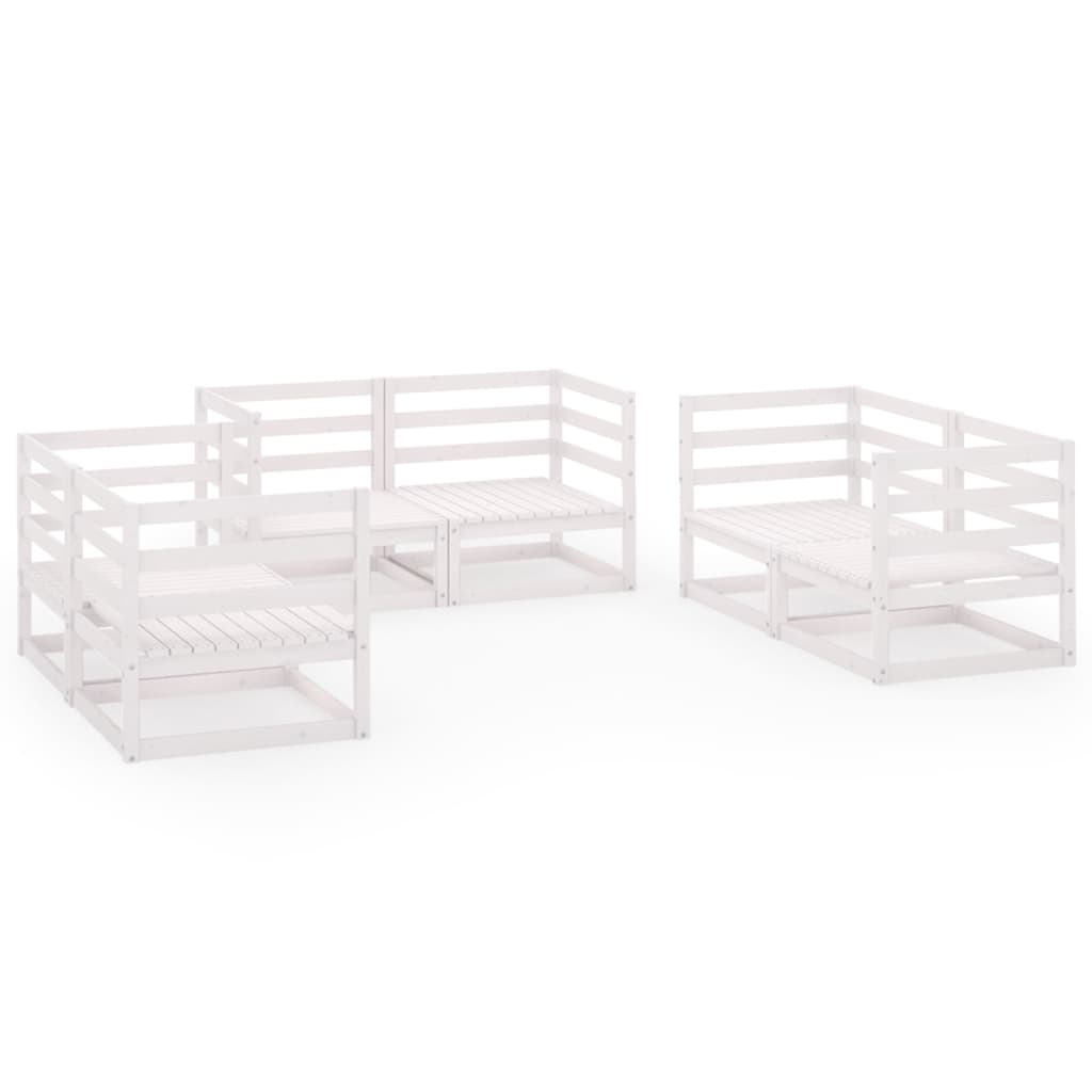 Hagesofagruppe 6 Deler Hvit Heltre Furu