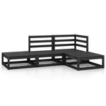 Hagesofagruppe 4 Deler Svart Heltre Furu