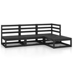 Hagesofagruppe 4 Deler Svart Heltre Furu