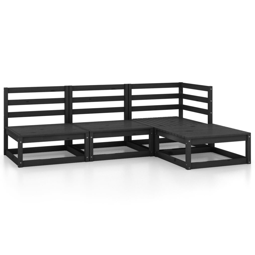 Hagesofagruppe 4 Deler Svart Heltre Furu