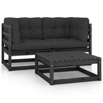 Hagesofagruppe Med Puter 3 Deler Heltre Furu