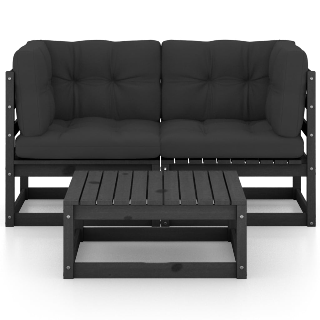 Hagesofagruppe Med Puter 3 Deler Heltre Furu