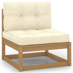 Sofa Med Puter 3-Seters Heltre Furu