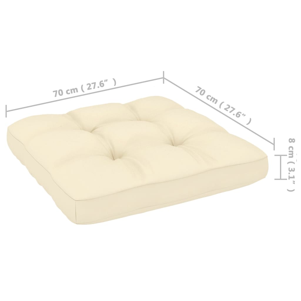 Sofa Med Puter 3-Seters Heltre Furu