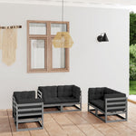 Hagesofagruppe Med Puter 6 Deler Heltre Furu