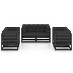 Hagesofagruppe Med Puter 6 Deler Heltre Furu
