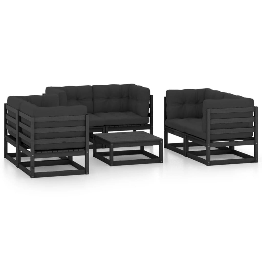 Hagesofagruppe Med Puter 7 Deler Heltre Furu