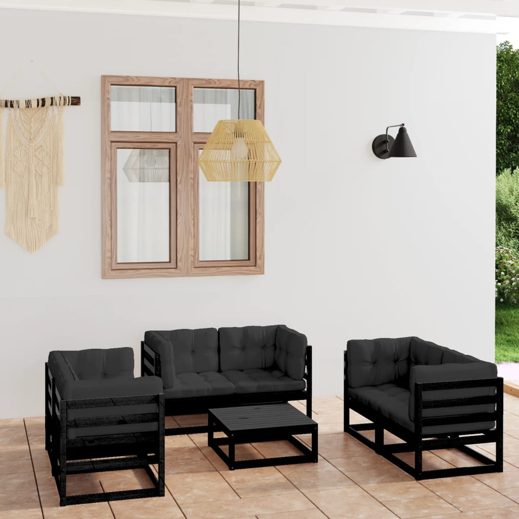 Hagesofagruppe Med Puter 7 Deler Heltre Furu