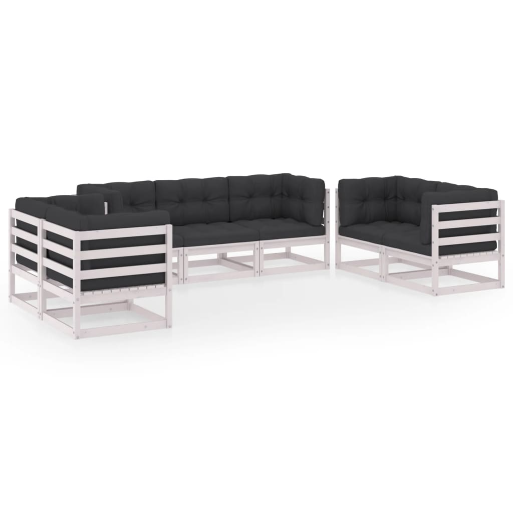 Hagesofagruppe Med Puter 7 Deler Heltre Furu