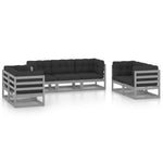 Hagesofagruppe Med Puter 7 Deler Heltre Furu