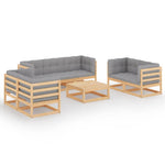 Hagesofagruppe Med Puter 8 Deler Heltre Furu