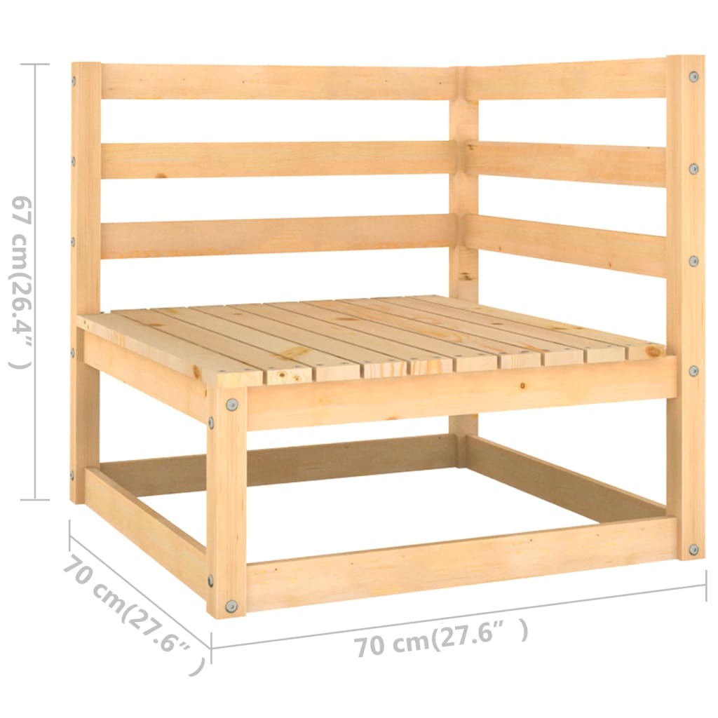 Hagesofagruppe Med Puter 8 Deler Heltre Furu