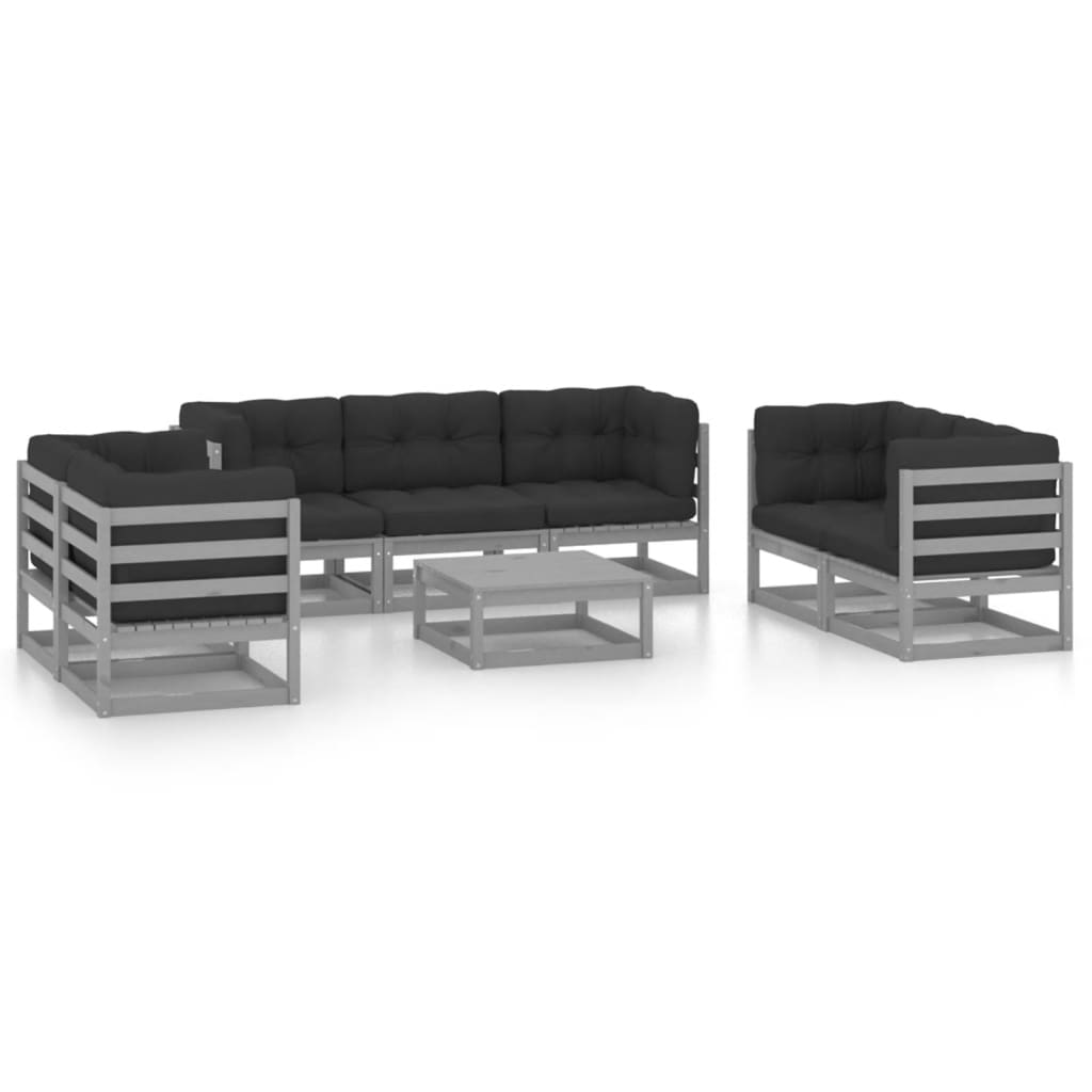 Hagesofagruppe Med Puter 8 Deler Heltre Furu