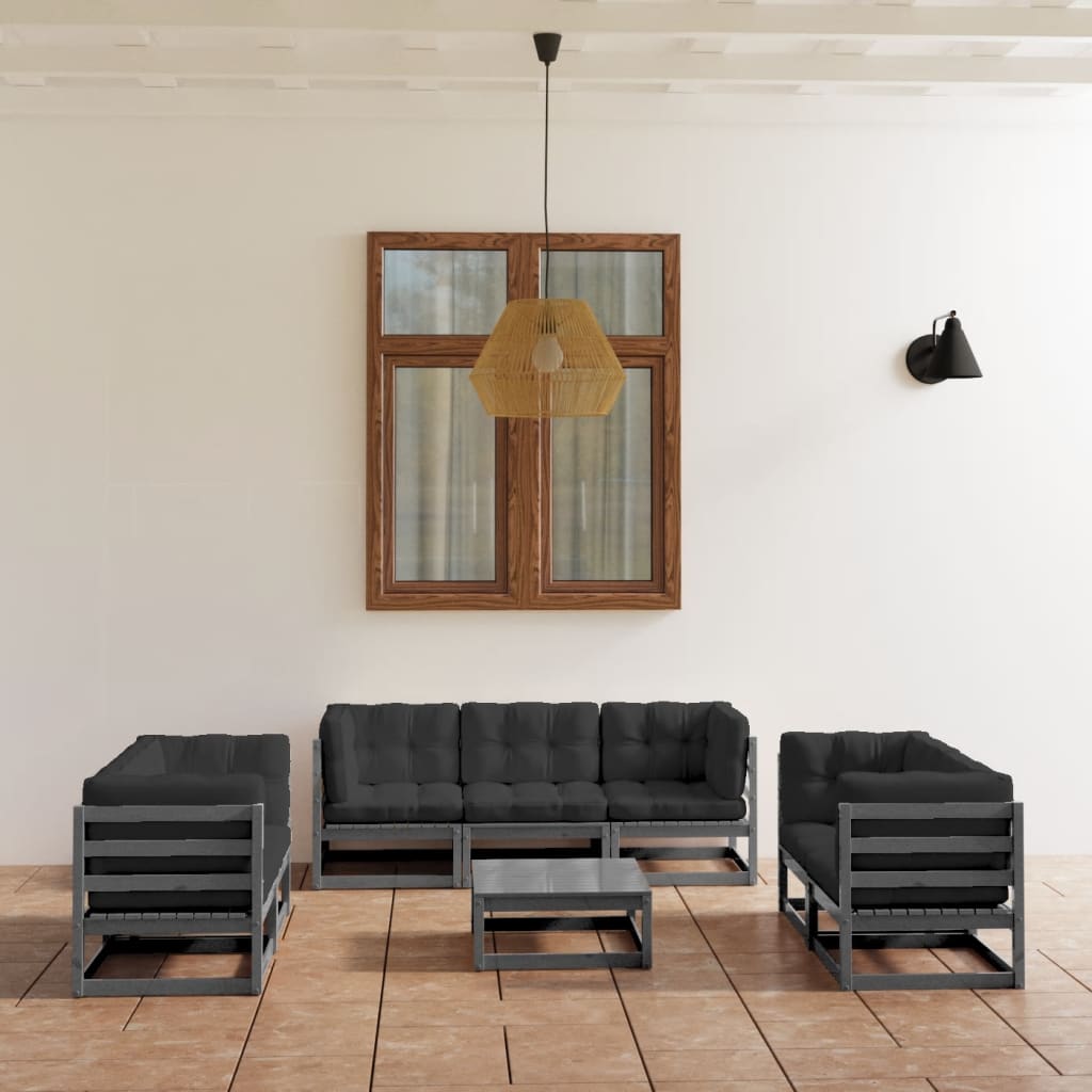 Hagesofagruppe Med Puter 8 Deler Heltre Furu