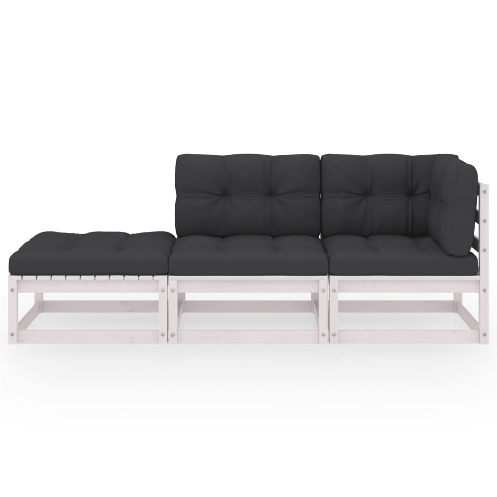 Hagesofagruppe Med Puter 3 Deler Heltre Furu