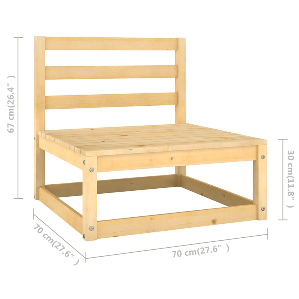 Hagesofagruppe Med Puter 4 Deler Heltre Furu