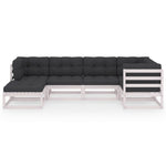 Hagesofagruppe Med Puter 6 Deler Heltre Furu