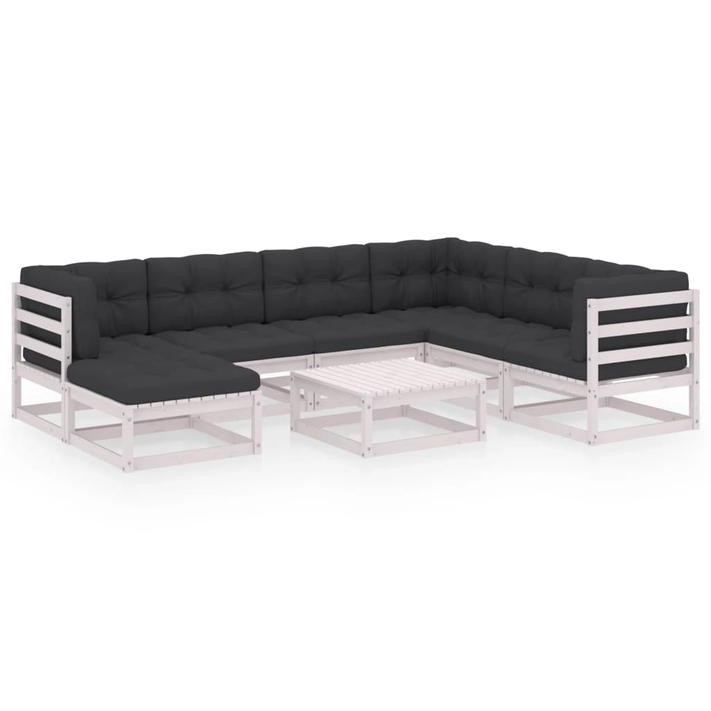 Hagesofagruppe Med Puter 8 Deler Heltre Furu