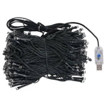 Forhåndsbelyst Kunstig Juletre Med Kulesett Hvit 240 Cm