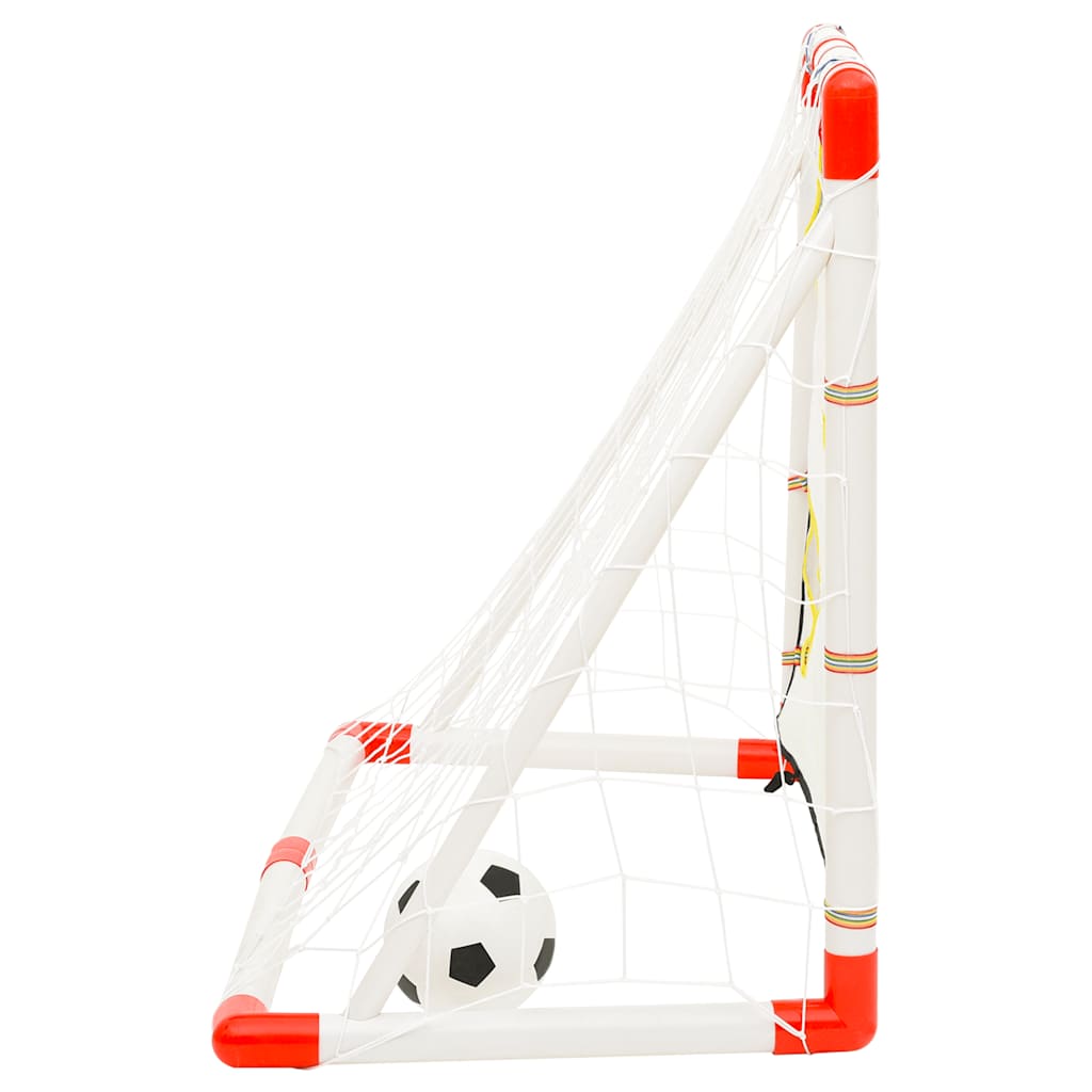 Fotballmålsett For Barn Med Målvegg 120X51X77,5 Cm