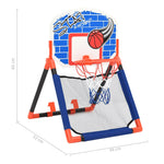 Basketballsett For Barn Flerfunksjonelt Gulv Og Vegg