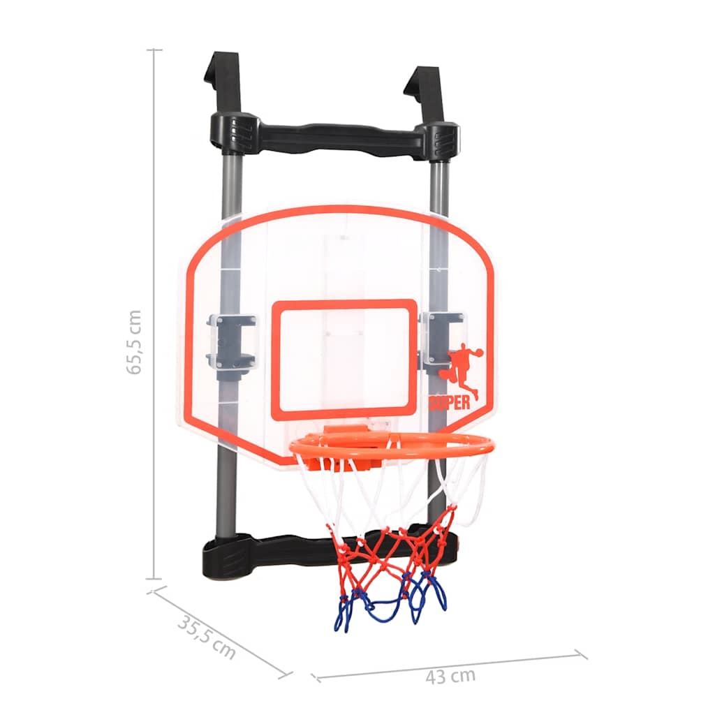 Basketballsett For Dør Justerbart