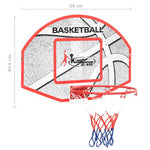 Veggmontert Basketballsett 5 Deler 66X44,5 Cm