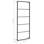 Håndklestativ 45X10X115 Cm Stål Svart