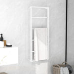 Håndklestativ Hvit 45X10X115 Cm Stål