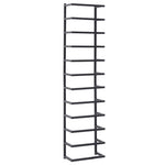 Håndklestativ 24X12X96 Cm Svart Stål