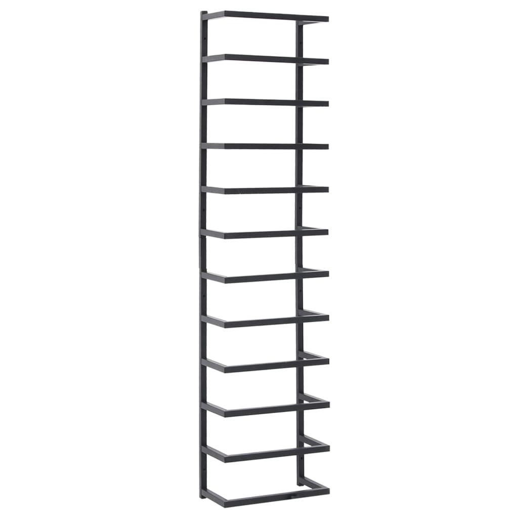 Håndklestativ 24X12X96 Cm Svart Stål